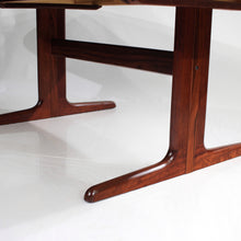 Load image into Gallery viewer, Mid Century Rosewood Extension Dining Table by Skovby
