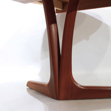 Load image into Gallery viewer, Stunning Mid-Century Danish Teak Elliptical Dining Table w/ 2 Leaves