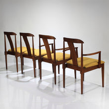 Load image into Gallery viewer, Mid-Century Modern Walnut Dining Chairs by Dillingham  - Set of 4