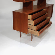 Load image into Gallery viewer, Gorgeous Mid-Century Danish Teak Credenza and Hutch