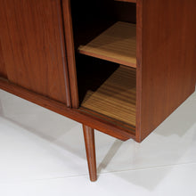 Load image into Gallery viewer, Gorgeous Mid-Century Danish Teak Credenza and Hutch