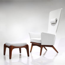 Load image into Gallery viewer, Sensational Adrian Pearsall Sculptural High Back Lounge Chair and Ottoman