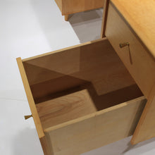 Load image into Gallery viewer, Paul McCobb Solid Maple Double Pedestal Desk - Model 1561