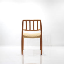 Load image into Gallery viewer, Møller 83 Side Chair in Teak & Paper Cord