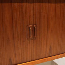 Load image into Gallery viewer, Svend Aage Larsen Danish Teak Tambour Door Credenza