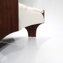 Load image into Gallery viewer, Rare Henry P. Glass Intimate Island Suite Walnut Sofa / Loveseat