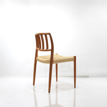 Load image into Gallery viewer, Møller 83 Side Chair in Teak & Paper Cord