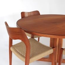 Load image into Gallery viewer, Niels Otto Møller Dining Set Model 71 Chairs with Matching Møller Table
