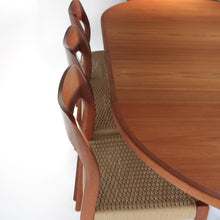 Load image into Gallery viewer, Niels Otto Møller Dining Set Model 71 and 55 Chairs with Møller Table