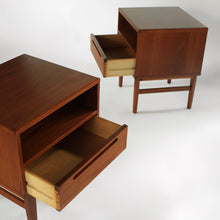 Load image into Gallery viewer, Nils Jonsson Danish Teak Nightstands