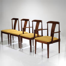 Load image into Gallery viewer, Mid-Century Modern Walnut Dining Chairs by Dillingham  - Set of 4