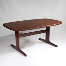 Load image into Gallery viewer, Mid Century Rosewood Extension Dining Table by Skovby
