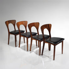 Load image into Gallery viewer, RARE ‘Peter’ Chair by Niels Koefoed in Rosewood - Set of 4
