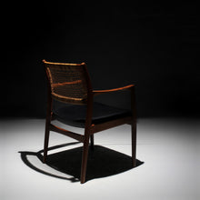 Load image into Gallery viewer, Armchair in Teak and Cane by Sylve Stenquist for Dux of Sweden