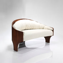 Load image into Gallery viewer, Rare Henry P. Glass Intimate Island Suite Walnut Sofa / Loveseat