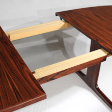 Load image into Gallery viewer, Mid Century Rosewood Extension Dining Table by Skovby