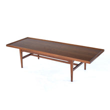 Load image into Gallery viewer, Mid Century Kipp Stewart Drexel Declaration Walnut Coffee Table