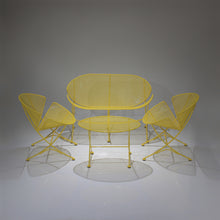 Load image into Gallery viewer, Sensational Maurizio Tempestini for Salterini Set - Loveseat, 2 Chairs and Table
