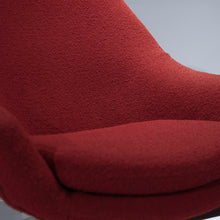 Load image into Gallery viewer, Hans Olsen for Bramin Lounge Chair - Walnut & Red Bouclé