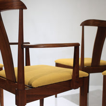 Load image into Gallery viewer, Mid-Century Modern Walnut Dining Chairs by Dillingham  - Set of 4