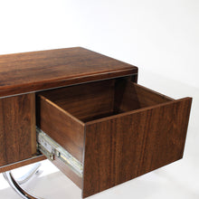 Load image into Gallery viewer, Sensational Mid-Century Modern Credenza with Steel Splayed Legs
