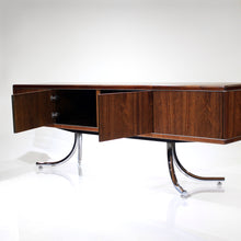 Load image into Gallery viewer, Sensational Mid-Century Modern Credenza with Steel Splayed Legs