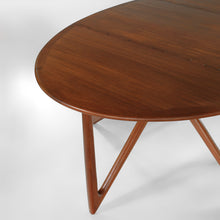 Load image into Gallery viewer, Niels Koefoed Teak Dining Set with Gate Leg Table and 6 Ingrid Dining Chairs