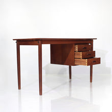 Load image into Gallery viewer, Arne Wahl Iversen Teak Mid Century Danish Writing Desk