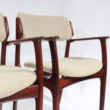 Load image into Gallery viewer, Erik Buch Rosewood Model 50 Dining Chairs - Set of 6