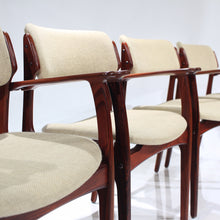 Load image into Gallery viewer, Erik Buch Rosewood Model 50 Dining Chairs - Set of 6