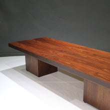 Load image into Gallery viewer, John Keal for Brown Saltman (attr) Brutalist Extension Coffee Table