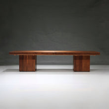 Load image into Gallery viewer, John Keal for Brown Saltman (attr) Brutalist Extension Coffee Table