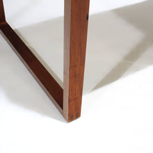 Load image into Gallery viewer, Stunning Mid-Century Danish Teak Desk with Trapezoid Base