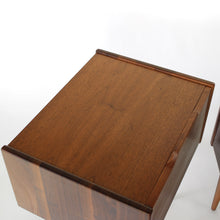 Load image into Gallery viewer, Exceptional John Keal for Brown Saltman Nightstands - A Pair