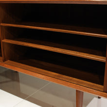 Load image into Gallery viewer, Svend Aage Larsen Danish Teak Tambour Door Credenza