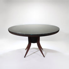 Load image into Gallery viewer, Rare Hand Made Round Dining Table with Rope, Cord, Splayed Legs