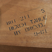 Load image into Gallery viewer, Mid-Century Modern Long Walnut Coffee Table / Bench by Drexel