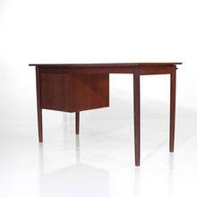 Load image into Gallery viewer, Arne Wahl Iversen Teak Mid Century Danish Writing Desk