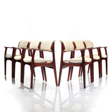 Load image into Gallery viewer, Erik Buch Rosewood Model 50 Dining Chairs - Set of 6