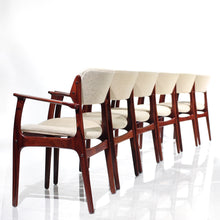 Load image into Gallery viewer, Erik Buch Rosewood Model 50 Dining Chairs - Set of 6