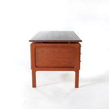 Load image into Gallery viewer, Stunning Mid Century Danish Modern Teak Floating Top Desk - Gasvig