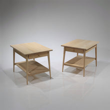 Load image into Gallery viewer, (Custom order) Paul McCobb End Tables with Drawer in Maple - A Pair