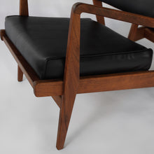 Load image into Gallery viewer, Jens Risom Walnut Lounge Chairs - A Pair