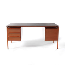 Load image into Gallery viewer, Stunning Mid Century Danish Modern Teak Floating Top Desk - Gasvig
