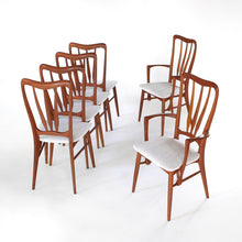 Load image into Gallery viewer, Danish Teak Dining Set by Harry Ăstergaard and Niels Koefoed - Extension Table and 6 Chairs