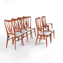 Load image into Gallery viewer, Niels Koefoed Ingrid Dining Chairs in Teak Koefoed / Hornslet of Denmark Set of 6