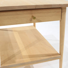 Load image into Gallery viewer, (Custom order) Paul McCobb End Tables with Drawer in Maple - A Pair