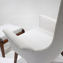 Load image into Gallery viewer, Sensational Adrian Pearsall Sculptural High Back Lounge Chair and Ottoman