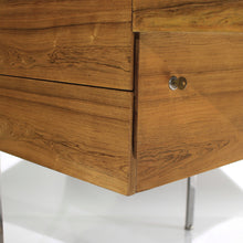 Load image into Gallery viewer, RARE Bleached Rosewood Executive Desk by Harvey Probber