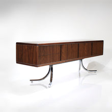 Load image into Gallery viewer, Sensational Mid-Century Modern Credenza with Steel Splayed Legs